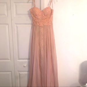 La Femme Pink Prom Dress Ballgown✨💗